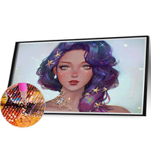 Load image into Gallery viewer, Woman 50*30CM (canvas) Full Round Drill Diamond Painting
