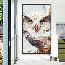 Load image into Gallery viewer, Metal Owl 40*70CM (canvas) Full Round AB Drill Diamond Painting
