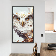 Load image into Gallery viewer, Metal Owl 40*70CM (canvas) Full Round AB Drill Diamond Painting
