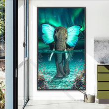 Load image into Gallery viewer, Butterfly Elephant 40*70CM (canvas) Full Round AB Drill Diamond Painting
