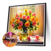 Load image into Gallery viewer, Yu Yang Rose 40*40CM (canvas) Full Round Drill Diamond Painting
