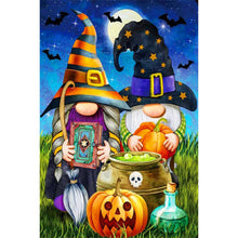 Load image into Gallery viewer, Halloween Gnomes 40*60CM (canvas) Full Round Drill Diamond Painting
