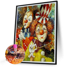 Load image into Gallery viewer, Two Clowns 50*60CM (canvas) Full Round Drill Diamond Painting
