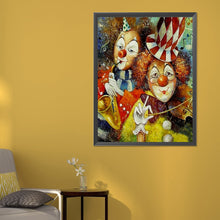 Load image into Gallery viewer, Two Clowns 50*60CM (canvas) Full Round Drill Diamond Painting
