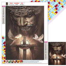 Load image into Gallery viewer, Jesus 30*40CM (canvas) Full Square Drill Diamond Painting
