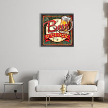 Load image into Gallery viewer, Beer Poster 50*50CM (canvas) Full Round Drill Diamond Painting
