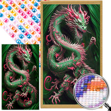 Load image into Gallery viewer, Dragon 40*70CM (canvas) Full Round AB Drill Diamond Painting
