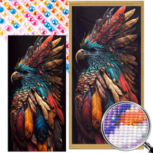 Load image into Gallery viewer, Siberian Eagle 40*80CM (canvas) Full Round AB Drill Diamond Painting
