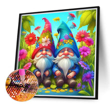 Load image into Gallery viewer, Garden Gnome 40*40CM (canvas) Full Round Drill Diamond Painting
