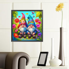 Load image into Gallery viewer, Garden Gnome 40*40CM (canvas) Full Round Drill Diamond Painting
