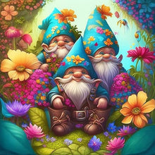 Load image into Gallery viewer, Garden Gnome 40*40CM (canvas) Full Round Drill Diamond Painting
