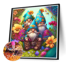 Load image into Gallery viewer, Garden Gnome 40*40CM (canvas) Full Round Drill Diamond Painting
