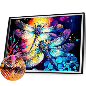 Dragonfly 50*40CM (canvas) Full Square Drill Diamond Painting