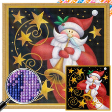 Load image into Gallery viewer, Cute Santa Claus 30*30CM (canvas) Full Square AB Drill Diamond Painting
