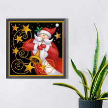 Load image into Gallery viewer, Cute Santa Claus 30*30CM (canvas) Full Square AB Drill Diamond Painting
