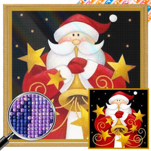 Load image into Gallery viewer, Cute Santa Claus 30*30CM (canvas) Full Square AB Drill Diamond Painting
