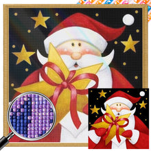 Load image into Gallery viewer, Cute Santa Claus 30*30CM (canvas) Full Square AB Drill Diamond Painting
