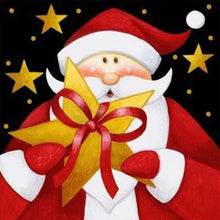 Load image into Gallery viewer, Cute Santa Claus 30*30CM (canvas) Full Square AB Drill Diamond Painting
