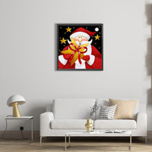 Load image into Gallery viewer, Cute Santa Claus 30*30CM (canvas) Full Square AB Drill Diamond Painting
