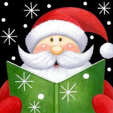 Load image into Gallery viewer, Cute Santa Claus 30*30CM (canvas) Full Square AB Drill Diamond Painting
