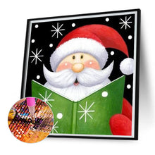 Load image into Gallery viewer, Cute Santa Claus 30*30CM (canvas) Full Square AB Drill Diamond Painting
