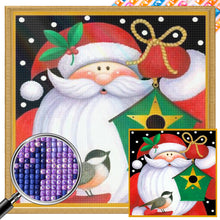 Load image into Gallery viewer, Cute Santa Claus 30*30CM (canvas) Full Square AB Drill Diamond Painting
