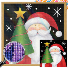 Load image into Gallery viewer, Cute Santa Claus 30*30CM (canvas) Full Square AB Drill Diamond Painting
