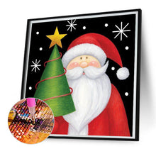 Load image into Gallery viewer, Cute Santa Claus 30*30CM (canvas) Full Square AB Drill Diamond Painting
