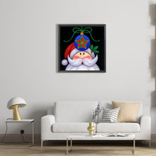 Load image into Gallery viewer, Cute Santa Claus 30*30CM (canvas) Full Square AB Drill Diamond Painting
