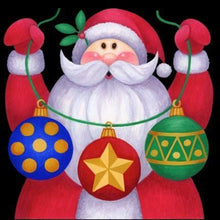 Load image into Gallery viewer, Cute Santa Claus 30*30CM (canvas) Full Square AB Drill Diamond Painting
