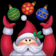 Load image into Gallery viewer, Cute Santa Claus 30*30CM (canvas) Full Square AB Drill Diamond Painting
