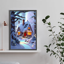 Load image into Gallery viewer, Snow House 40*60CM (canvas) Full Round Drill Diamond Painting
