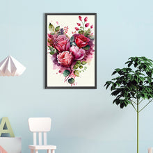 Load image into Gallery viewer, Love Rose 40*60CM (canvas) Full Round Drill Diamond Painting
