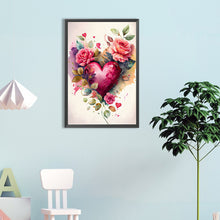 Load image into Gallery viewer, Love Rose 40*60CM (canvas) Full Round Drill Diamond Painting
