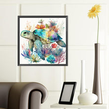 Load image into Gallery viewer, Sea Turtle 40*40CM (canvas) Full Round Drill Diamond Painting
