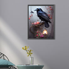 Load image into Gallery viewer, Crow 30*40CM (canvas) Full Square AB Drill Diamond Painting
