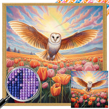 Load image into Gallery viewer, Owl 40*40CM (canvas) Full Square AB Drill Diamond Painting
