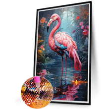 Load image into Gallery viewer, Flamingo 40*60CM (canvas) Full Square AB Drill Diamond Painting
