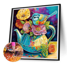 Load image into Gallery viewer, Colorful Atmosphere Bird 30*30CM (canvas) Partial Special-Shaped Drill Diamond Painting
