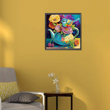 Load image into Gallery viewer, Colorful Atmosphere Bird 30*30CM (canvas) Partial Special-Shaped Drill Diamond Painting
