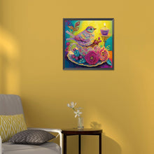 Load image into Gallery viewer, Yellow Atmosphere Bird 30*30CM (canvas) Partial Special-Shaped Drill Diamond Painting
