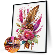 Load image into Gallery viewer, Feathers And Gears 30*40CM (canvas) Partial Special-Shaped Drill Diamond Painting
