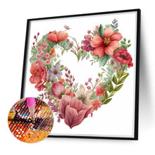 Load image into Gallery viewer, Love Flowers 40*40CM (canvas) Full Round Drill Diamond Painting
