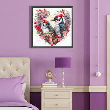 Load image into Gallery viewer, Love Bird 40*40CM (canvas) Full Round Drill Diamond Painting
