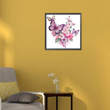 Load image into Gallery viewer, Butterfly 30*30CM (canvas) Partial Special-Shaped Drill Diamond Painting
