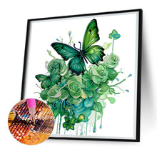 Load image into Gallery viewer, Butterfly 30*30CM (canvas) Partial Special-Shaped Drill Diamond Painting
