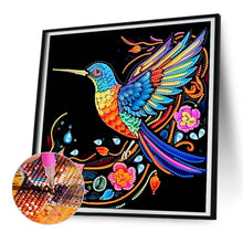 Load image into Gallery viewer, Hummingbird 30*30CM (canvas) Partial Special-Shaped Drill Diamond Painting
