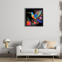 Load image into Gallery viewer, Hummingbird 30*30CM (canvas) Partial Special-Shaped Drill Diamond Painting
