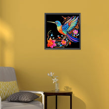 Load image into Gallery viewer, Hummingbird 30*30CM (canvas) Partial Special-Shaped Drill Diamond Painting
