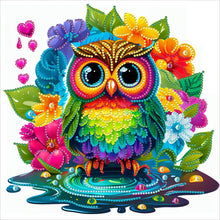 Load image into Gallery viewer, Owl 30*30CM (canvas) Partial Special-Shaped Drill Diamond Painting
